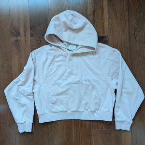 Aerie dusty light pink size M crop hoodie